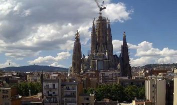 Slika pregleda web-kamere Barcelona - Sagrada Familia